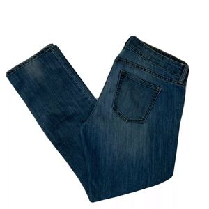 Gap 1969 Real Straight Fit Mid Rise Straight Leg Jeans 
Size 14/32 Regular